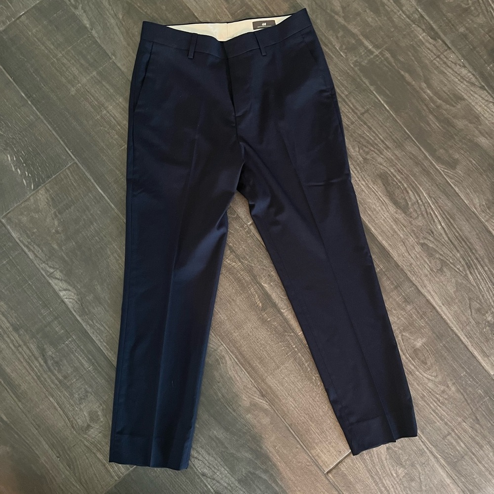 H&M Men's Navy Dress Suit Pants